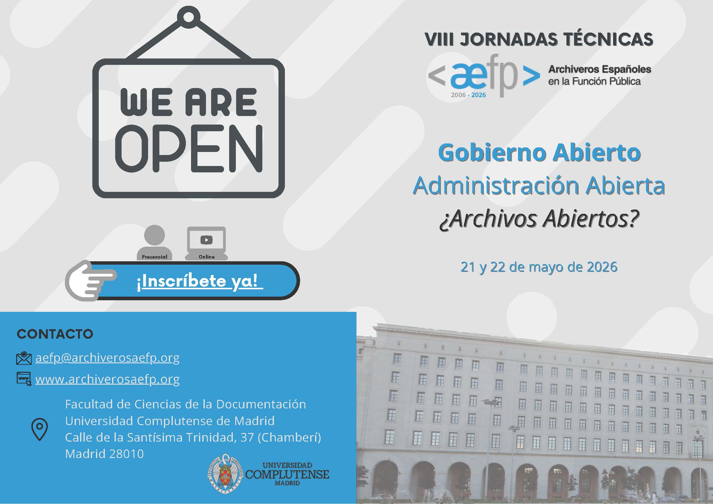 VIII JORNADAS TÉCNICAS